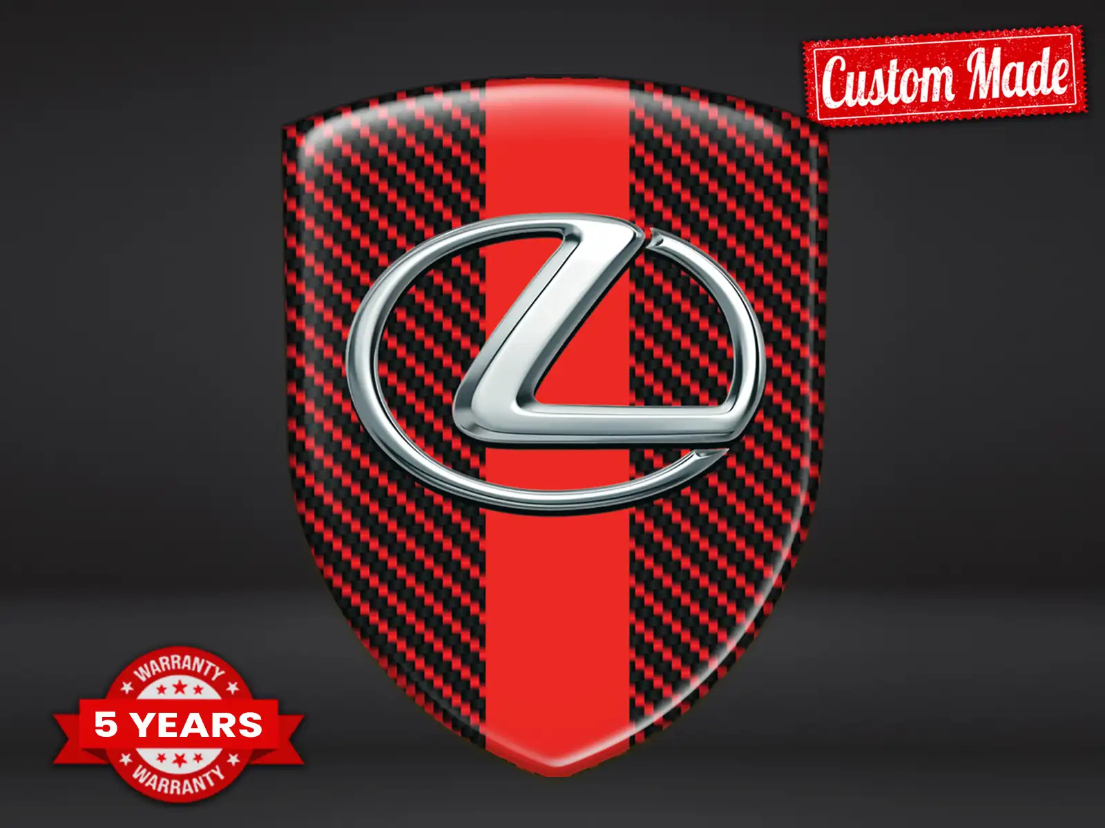 Lexus Logos Silicone Auto Universels Design Pro